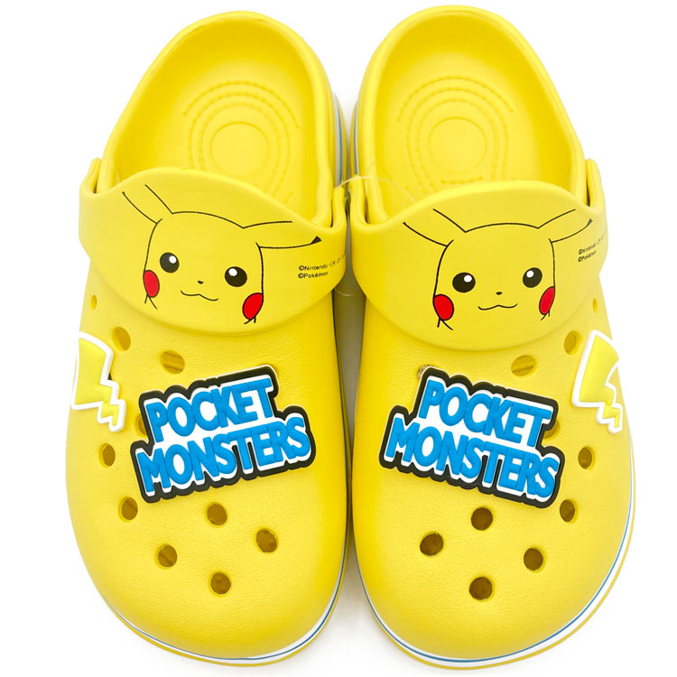 ポケットモンスター EVAサンダル大人用M 23cm ピカチュウ YE 333871 pokemon ポケモン画像