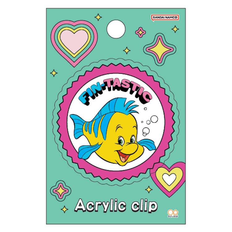 【楽天市場】リトルマーメイド アクリルクリップ フランダー クリップ はさむ まとめる 763446：キャラクターズショップ ラフラフ