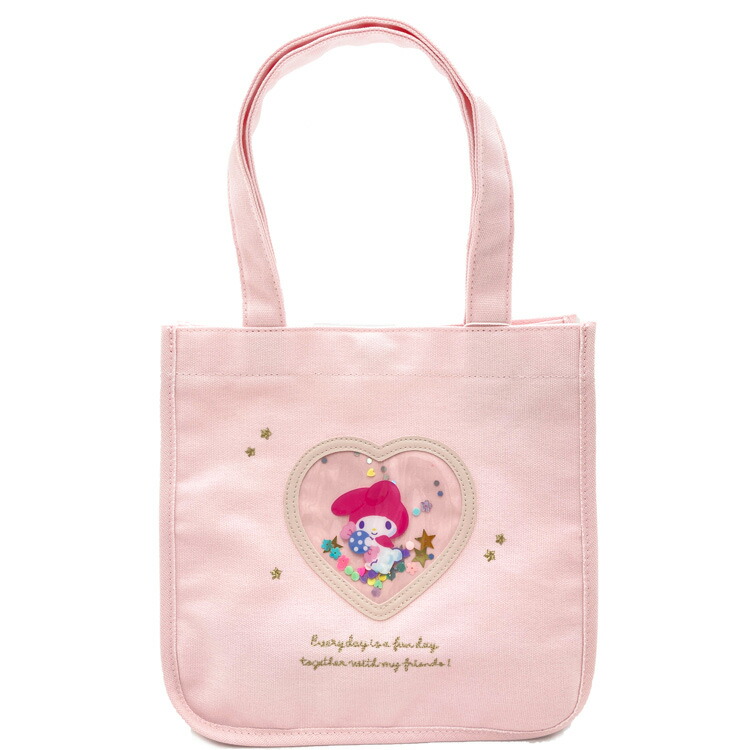 楽天市場】マイメロディ 巾着トートバッグ 赤色 レッド