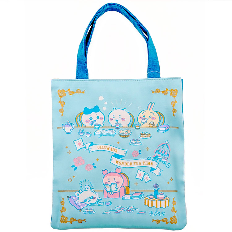 ちいかわ＆ハチワレ(郎) フラットな大きめトートバッグなんか小さくてかわいいやつ 中古】雑貨 ちいかわ＆ハチワレ(郎) フラットな大きめトート
