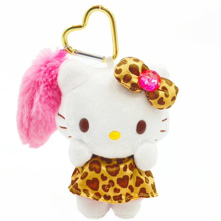 楽天市場】ハローキティ しっぽ付きマスコットキーホルダー