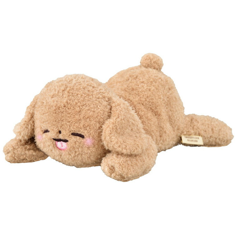 楽天市場】ふわっとタイムぬいぐるみ プードル柄 108603 [M便 1/2