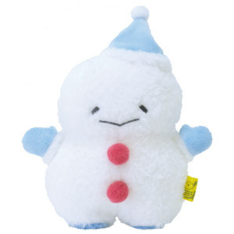 楽天市場】ふわふわたっとん ぬいぐるみS ゆきだるま RD 049929