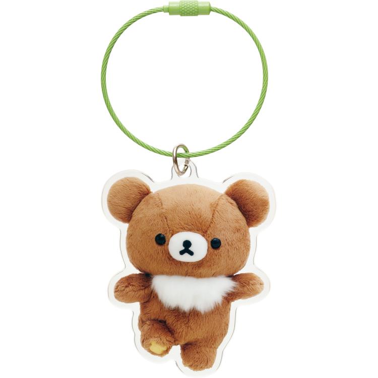 リラックマ　チャイロイコグマ　まんぷくまくまぶらさげぬいぐるみ　２体セット　新品 ng04mo65501.jpg