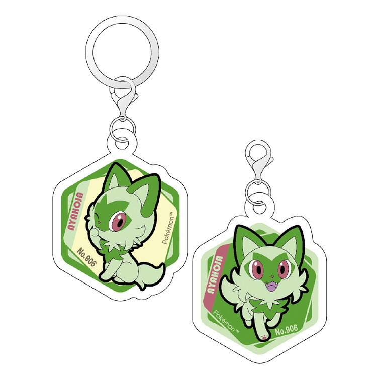 【楽天市場】ポケットモンスター アクリルマーカーチャーム セット ニャオハ pokemon ポケモン パルデア地方:キャラクターズショップ ラフラフ