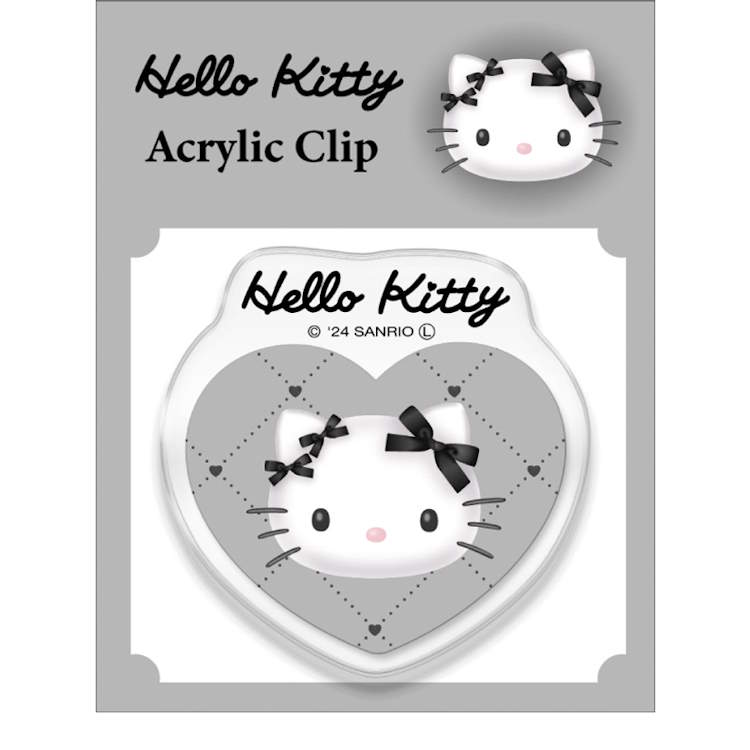 楽天市場】ハローキティ アクリルクリップ 124234 [M便 1/6