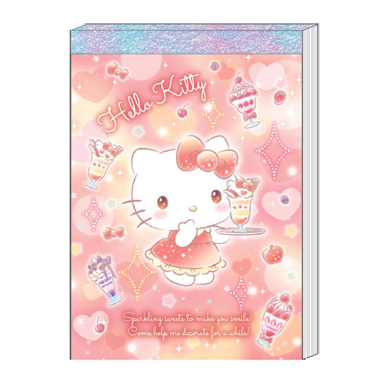 楽天市場】ハローキティ ミニメモ ピンク 056939 ギャルキティ SANRIO