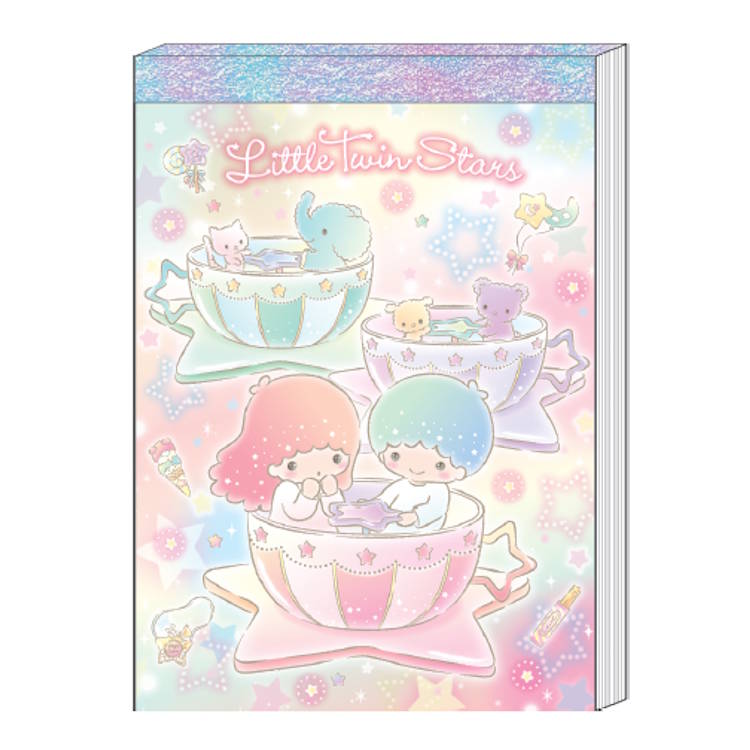 希少　レア　キキララ メモスタンド　リトルツインスターズ　サンリオ　メモクリップ LittleTwinStars/リトルツインスターズ/キキララ・PIC-UP MEMO