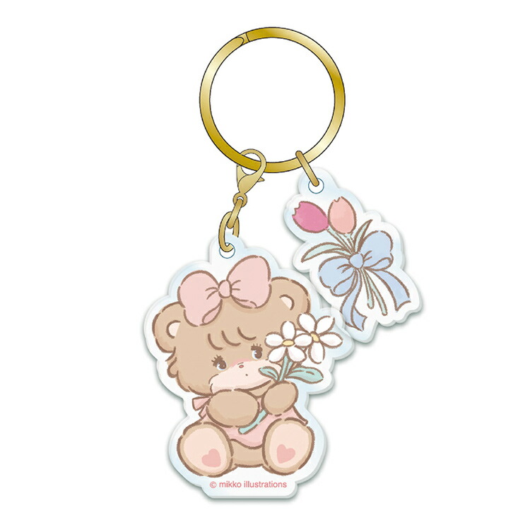 楽天市場】mikko illustrations ブラインドアクリルキーホルダー