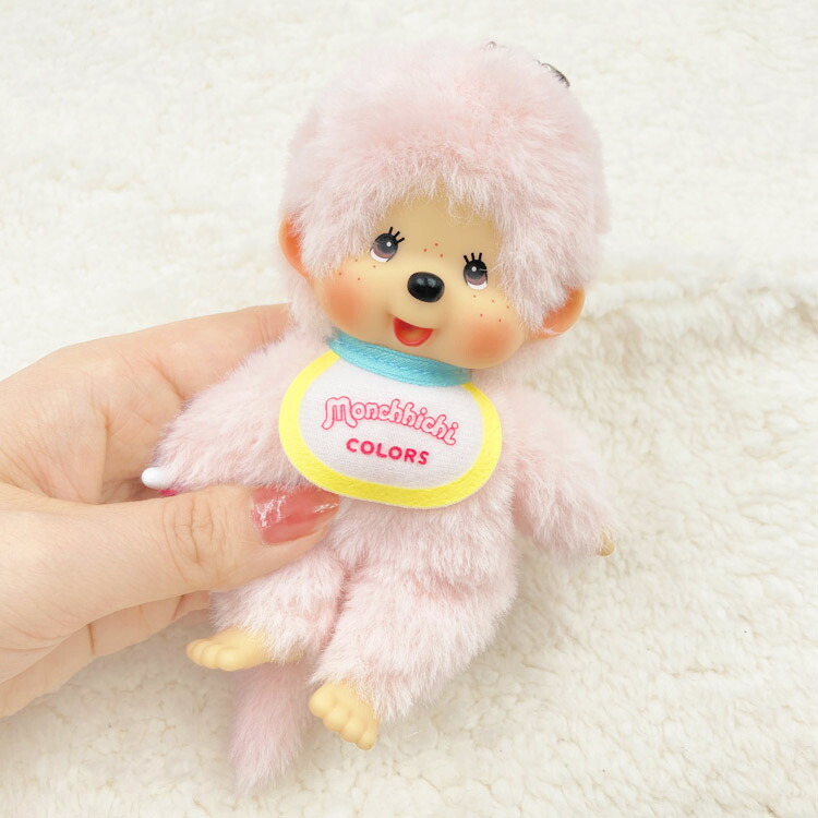 楽天市場】モンチッチ お座り イチゴ キーホルダー 顔でか ぬいぐるみ