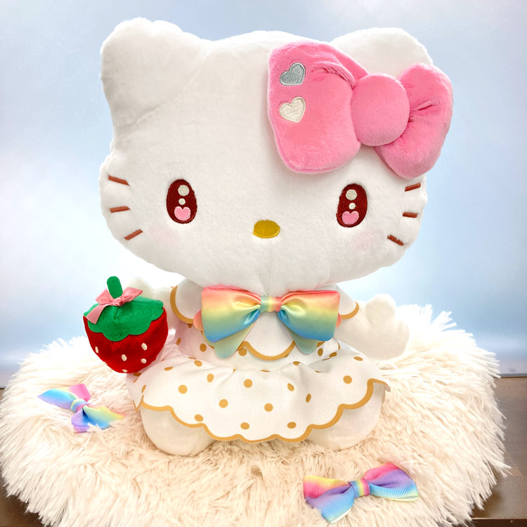 激レア☆いちご新聞☆25アニバーサリーキティちゃんぬいぐるみ☆2000 激レア☆いちご新聞☆25アニバーサリーキティちゃんぬいぐるみ