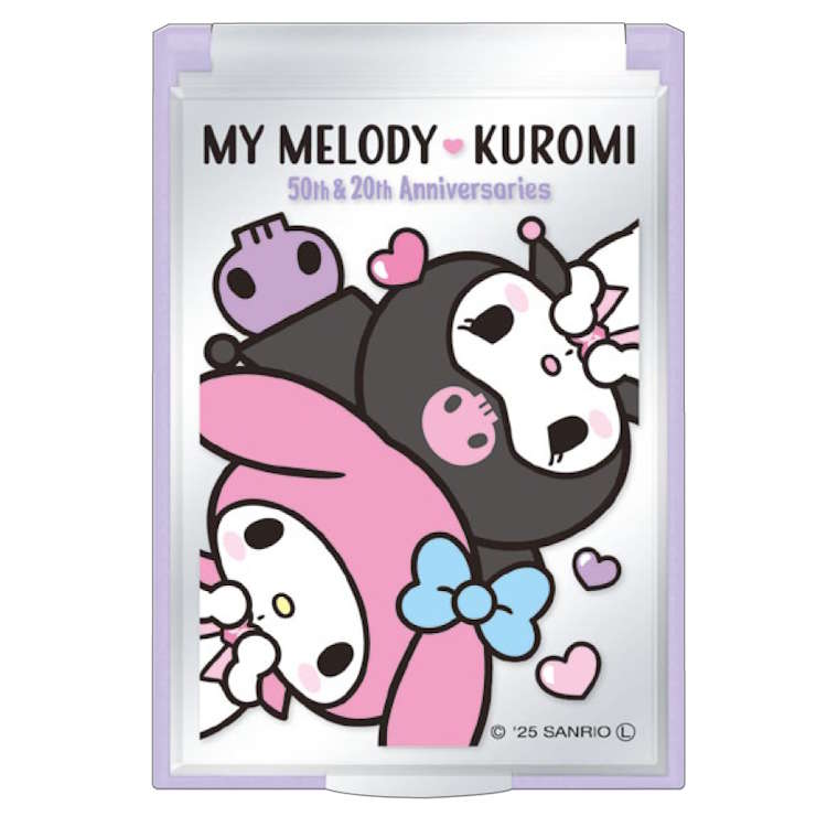 楽天市場】マイメロディ ミラー Mサイズ マスコット付き スタンド