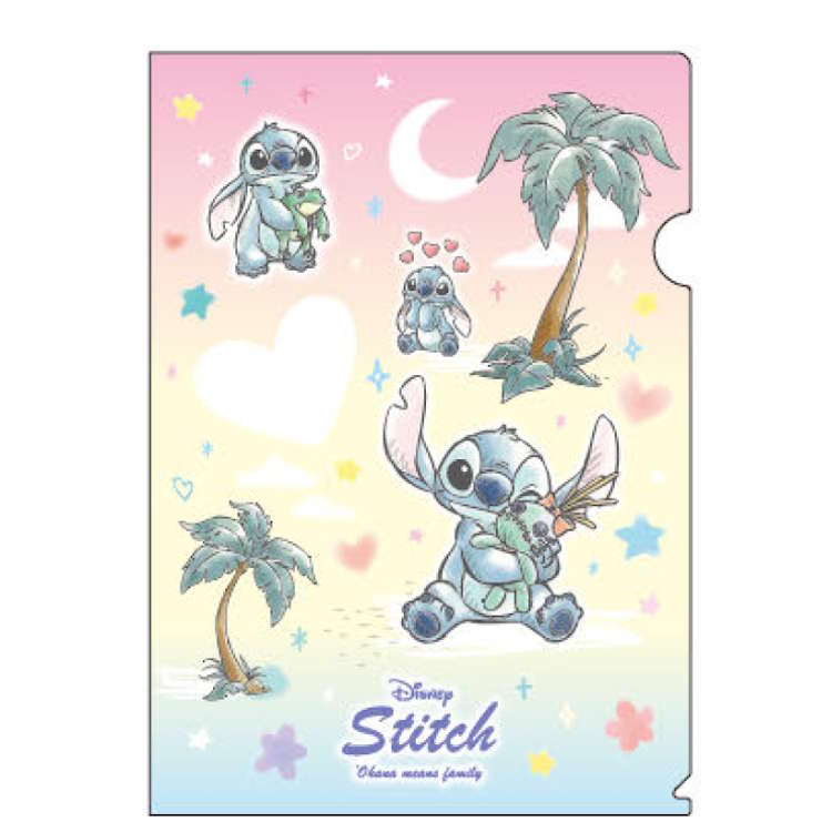 く*ま様 スティッチ 4点クリアファイルセット く*ま様 スティッチ 4点クリアファイルセット く*ま様 スティッチ 4