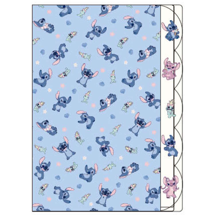 楽天市場】スティッチ ダイカットクリアファイル5P 2D 5ポケット