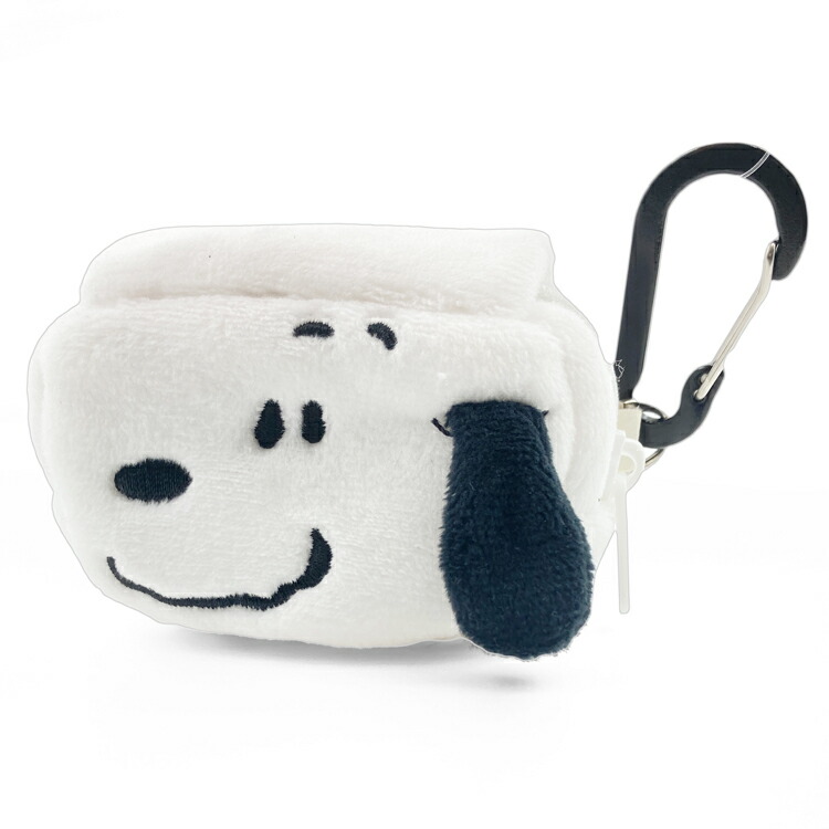 楽天市場】ピーナッツ スヌーピー ぬいぐるみポーチ カラビナ