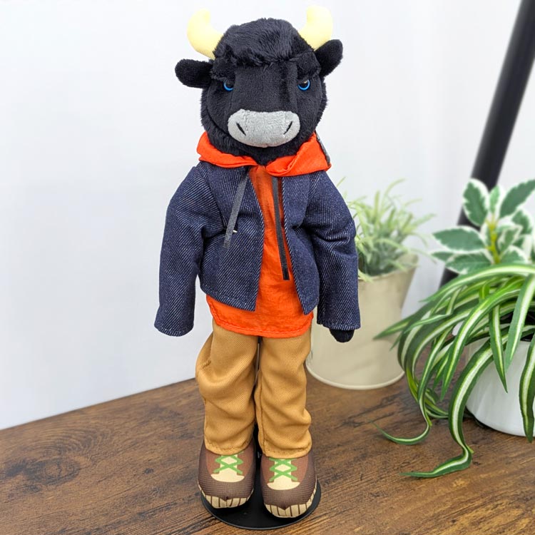 楽天市場】【送料無料】ZAP animals ぬいぐるみSサイズ【全7種】Bison