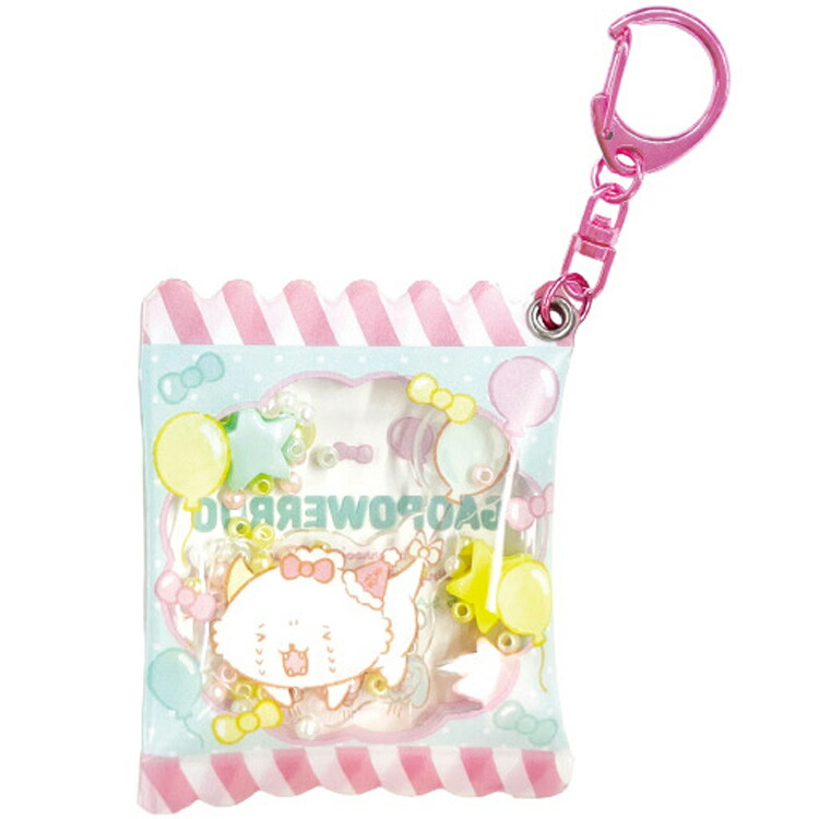 新品　がおぱわるぅ ワッペンキーホルダーコレクション BOX40箱(全8種類) 中身はランダム】 がおぱわるぅ ワッペンキーホルダー