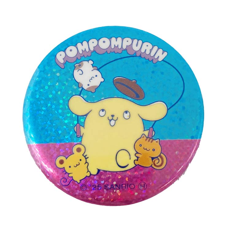 楽天市場】【サンリオキャラクター】刺繍缶バッジ 【ポムポムプリン