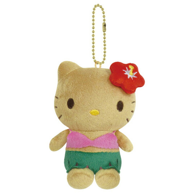 楽天市場】ハローキティ アクリルキーホルダー ハイビスカス