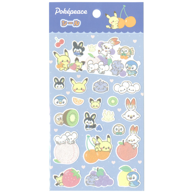 楽天市場】ポケモンセンターオリジナル ケース入り ピースシール