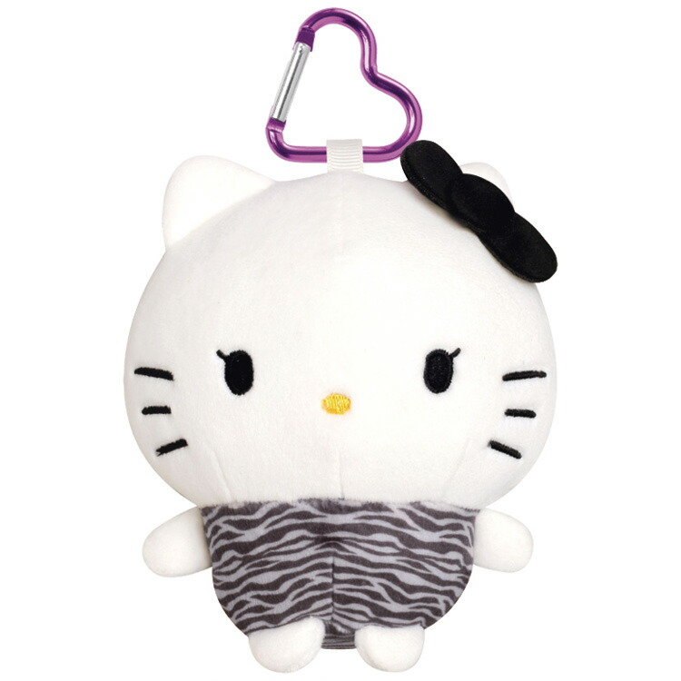 楽天市場】ハローキティ もちぬいポーチ ゼブラ 317968 SANRIO