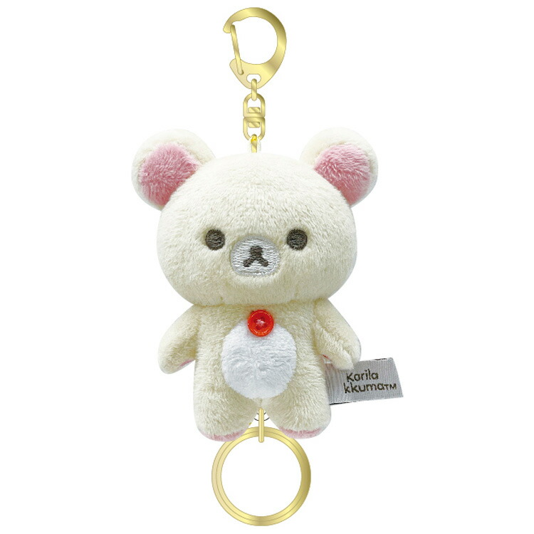 リラックマ　まとめ売り　ぬいぐるみ　トランプ　キーホルダー　メモ帳　シール 楽天市場】予約 7月下旬入荷 もふもふリール付きマスコット