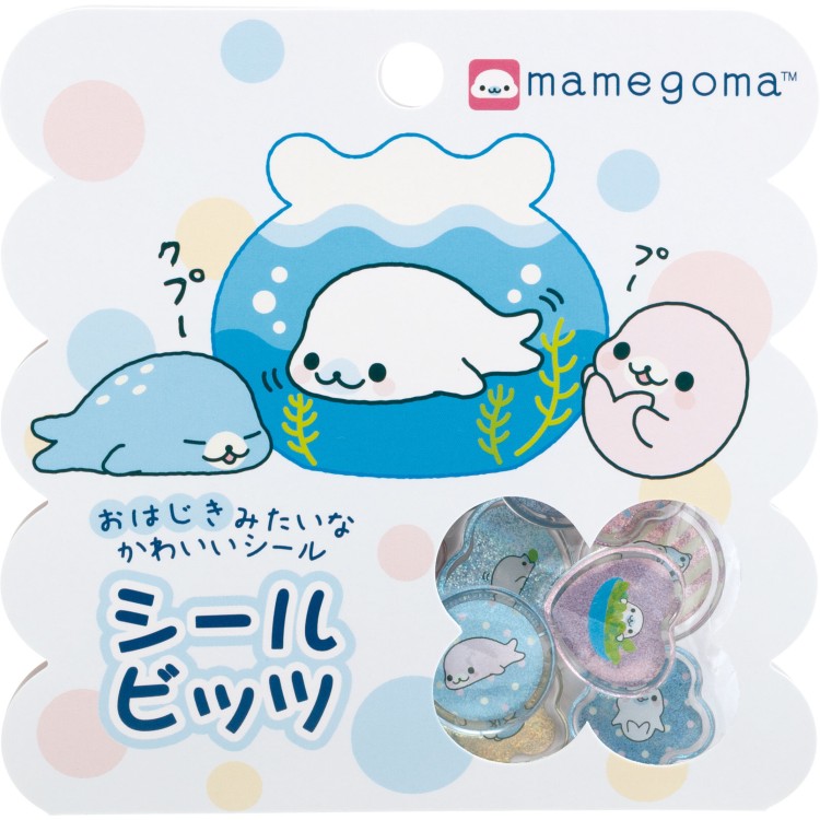 楽天市場】まめゴマ サンエックスキャラクターズ シール