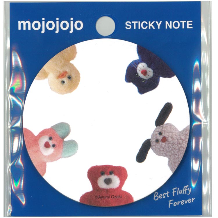 【楽天市場】mojojojo IP903797 付箋 みんな集合 モジョジョジョ Ayumi Ozaki Todd Friends ...
