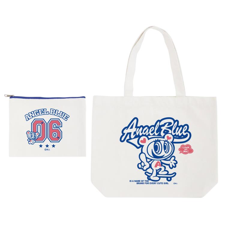 楽天市場】エンジェルブルー IP635618 トートバッグ&ポーチセットBOOK