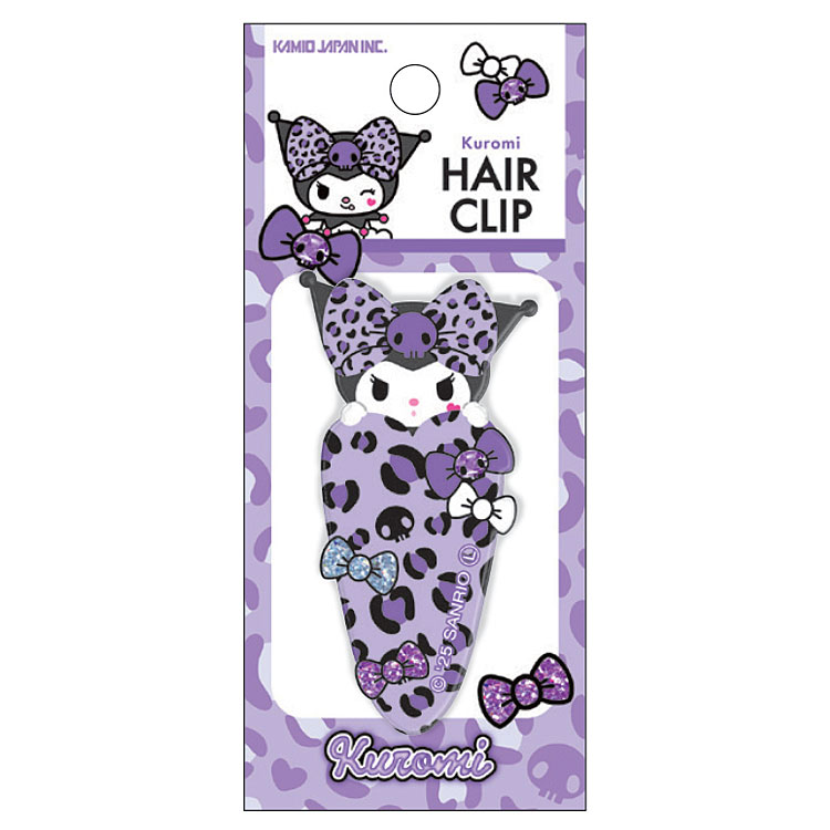 サンリオ　ときめき平成コギャルデザインシリーズ　クロミ　ヘアクリップ サンリオ ときめき平成コギャルデザインシリーズ クロミ ヘア