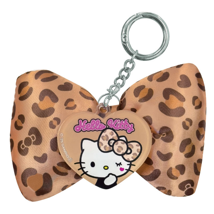 楽天市場】ハローキティ ビッグリボンキーホルダー ブラウン 069571