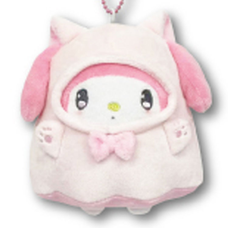 楽天市場】マイメロディ マスコットポーチ ねこねこおばけ 163566