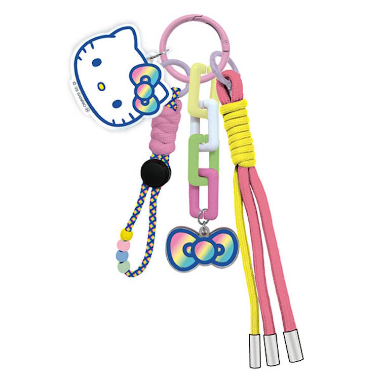 ハローキティ チャーム付きストラップ 7個セット 楽天市場】ハローキティ ストラップチャーム ピンク フェイスパーツ