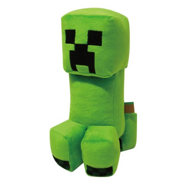 楽天市場】マインクラフト Minecraft クリーパー貯金箱 ぬいぐるみ 