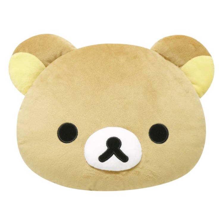楽天市場】リラックマ ぬいぐるみ顔型クッション（RK-50)Rilakkuma
