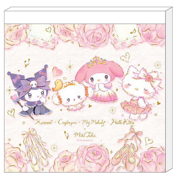 楽天市場】クローズピン スクエアメモパッド サンリオキャラクターズ