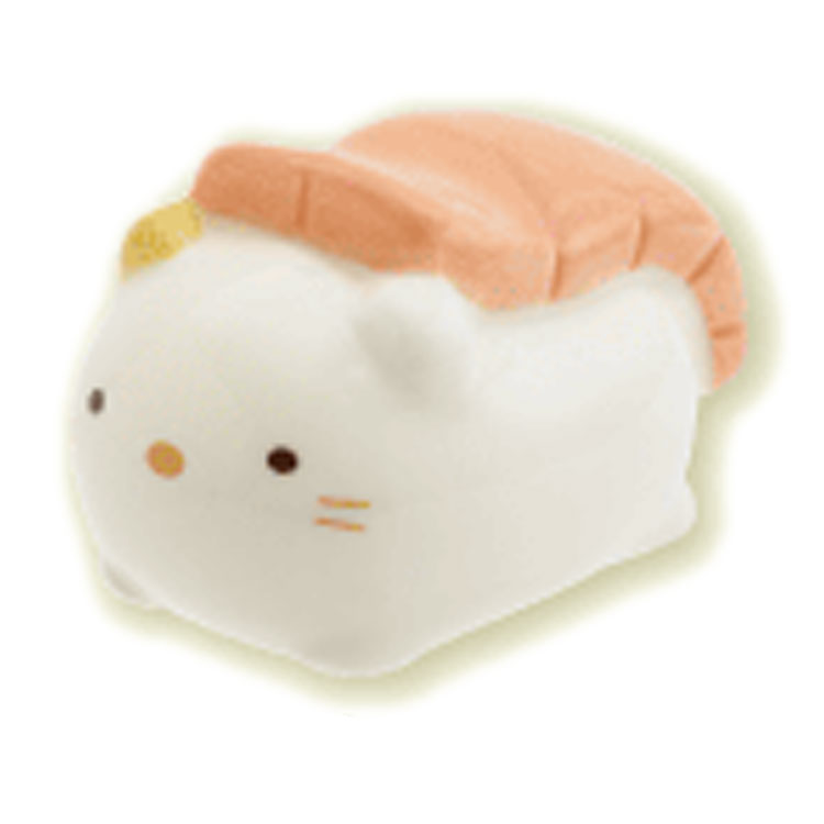 楽天市場】すみっコぐらし おすしぶらさげぬいぐるみ しろくま