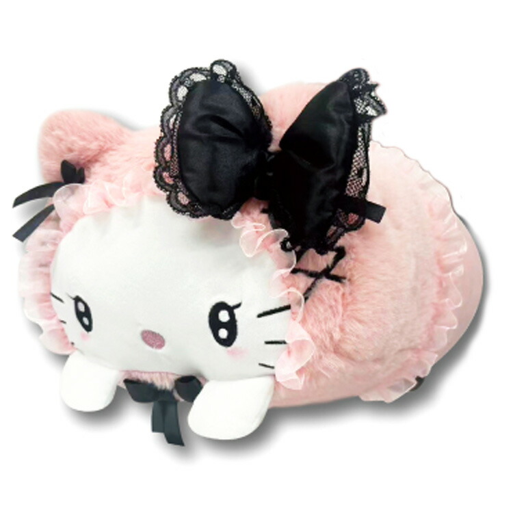 楽天市場】サンリオ ハローキティ ピンク 寝そべりクッション ふわふわ