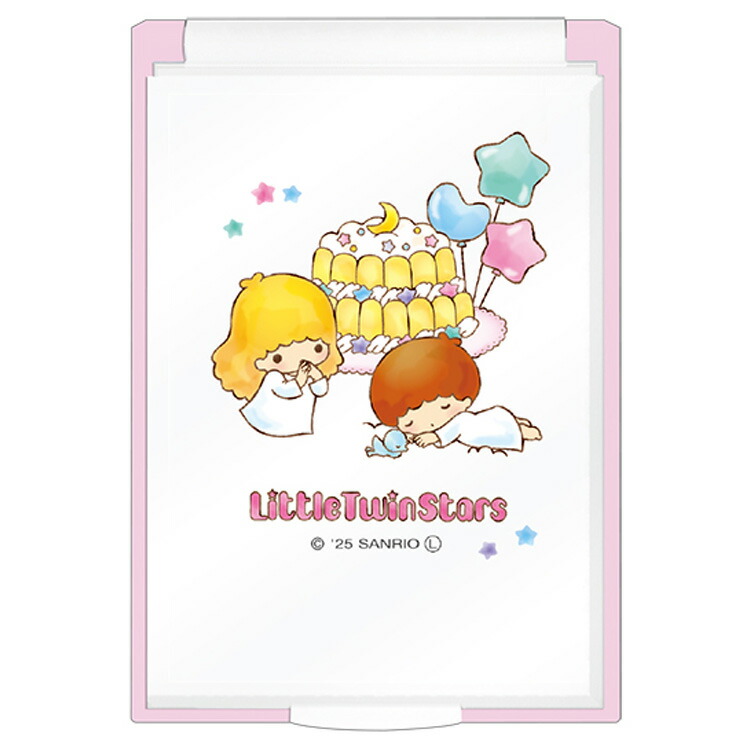 楽天市場】リトルツインスターズ キキララ ミニスタンドミラー 鏡