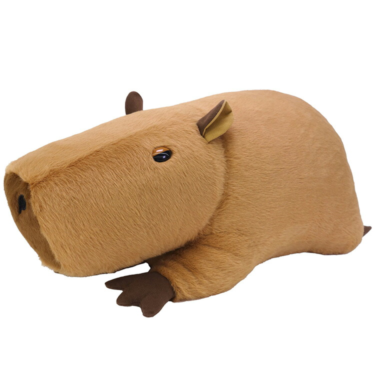 Cushy ぬいぐるみ カピバラ 特大 976138 動物 アニマル｜キャラクターズショップ　ラフラフ