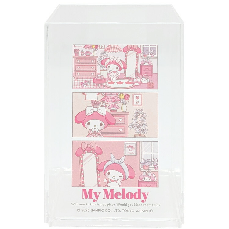 楽天市場】サンリオ(SANRIO) キャラクター形ペンスタンドマイメロディ