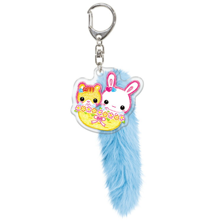 楽天市場】平成キャラクター しっぽ付きキーホルダー 全2種 【フワフワ