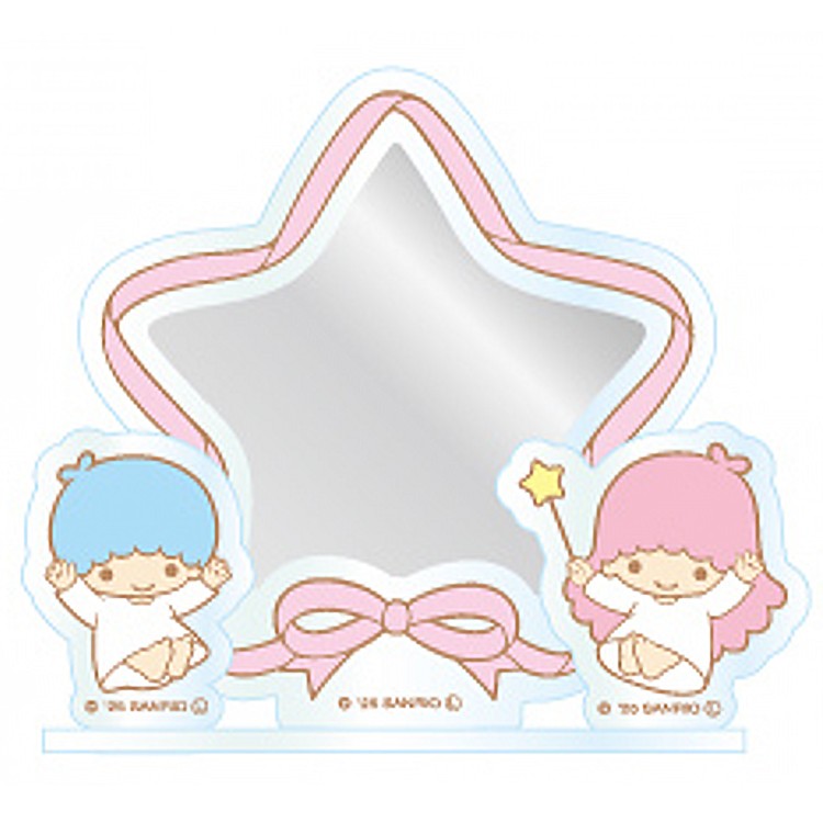 楽天市場】リトルツインスターズ キキララ ミニスタンドミラー 鏡