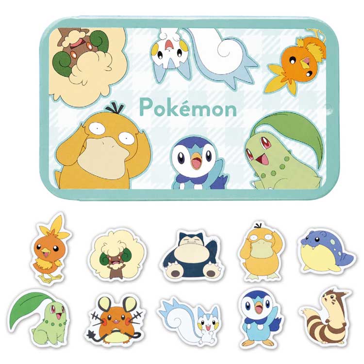 楽天市場】ポケモン フレークシール 缶入りシール ダイカット 新商品