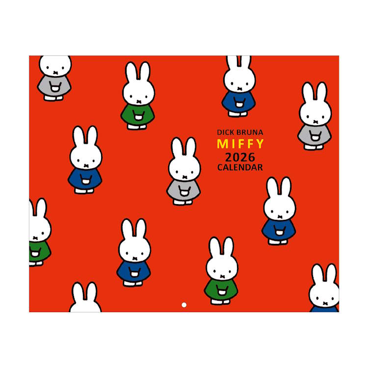 楽天市場】2026年 ミッフィー ウォールカレンダー 33BCA-4
