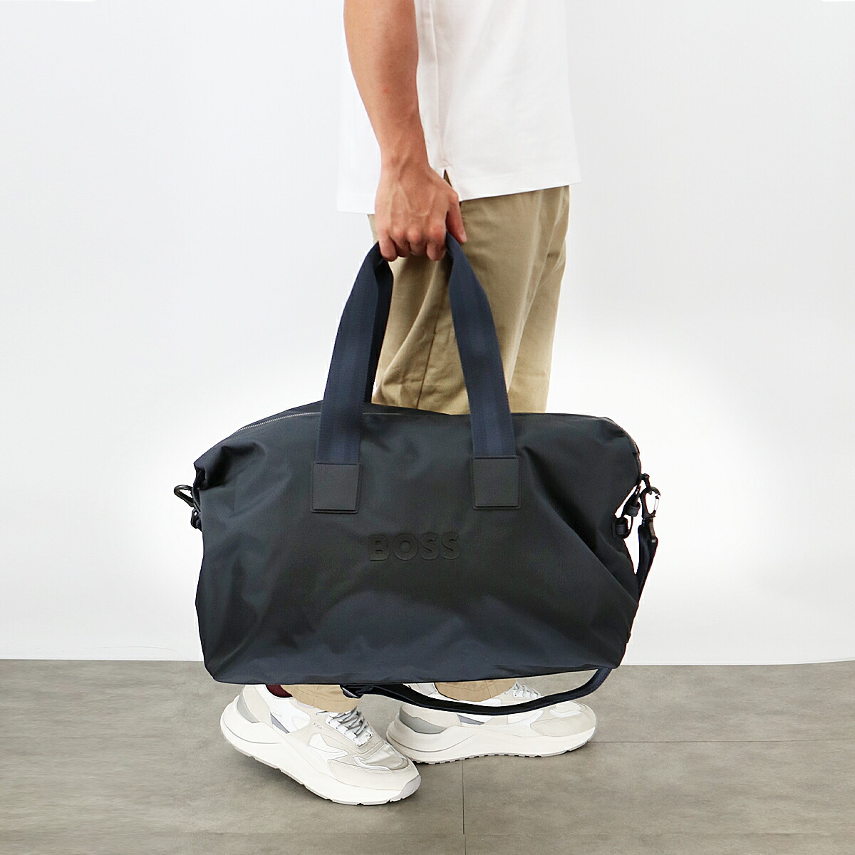希少 HUGO BOSS ヒューゴボス ボストンバッグ 楽天市場】HUGO BOSS ヒューゴボス ボストンバッグ BLACK