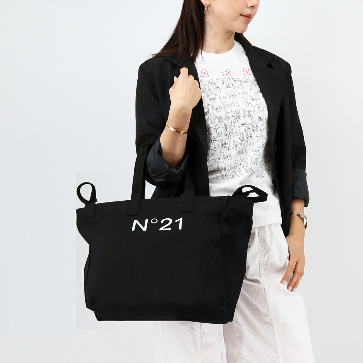 楽天市場】N°21 ヌメロヴェントゥーノ キッズ トートバッグ