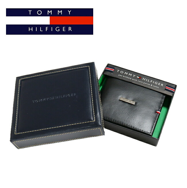 楽天市場 Tommy Hilfiger ディアフィールド 25x012 トミーヒルフィガー トミー 財布 二つ折り財布 小銭入れ ブラック Black メンズ 誕生日 就職祝い プレゼント ギフト Share S Garden シェアズガーデン
