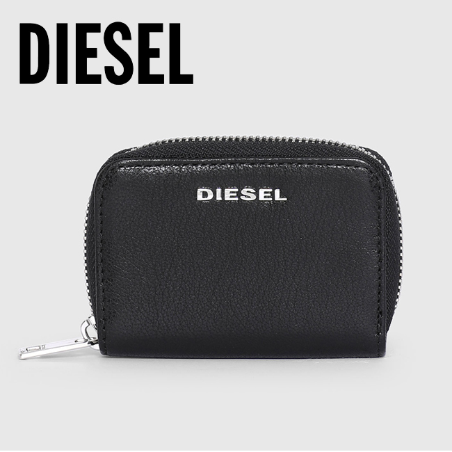 海外最新 楽天市場 Diesel Diesel ディーゼル X 24 Zip Pocket Wallet ラウンドジップ小銭入れ レザー ブラック 黒 メンズ プレゼント Share S Garden シェアズガーデン 代引不可 Old Maasranga Tv