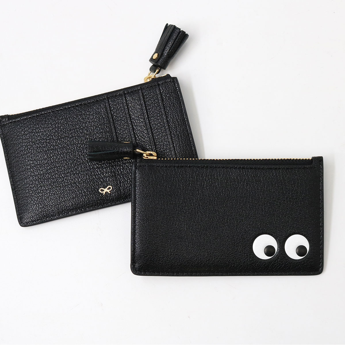 アニヤハインドマーチ キーリング付きコインケースAnya Hindmarch ANYA HINDMARCH - ANYA HINDMARCH コインケース EYES キーリング